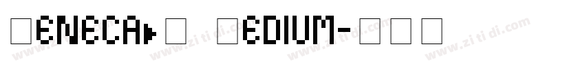 SenecaBQ Medium字体转换